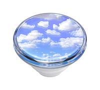 PopSockets PopTop (Top only. Base Sold Separately) Swappable Top Phone Grip Base, PopTop Solar - Mirage Cloudy Skies