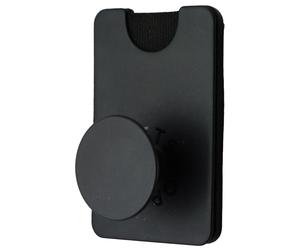 PopSockets PopWallet+ for MagSafe with Integrated Swappable PopTop - Black