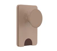 PopSockets PopWallet Smartphone Holder with Built-in Card Holder, Beige