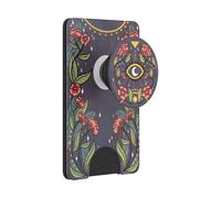 PopSockets: PopWallet+ with Integrated Swappable PopTop - Floral Bohemian