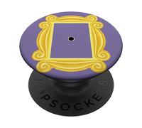 PopSockets Purple Door Yellow Frame Peephole Vintage Fun Gift PopSockets Swappable PopGrip