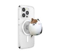 PopSockets Round Phone Grip Compatible with MagSafe, Adapter Ring Included, Phone Holder, Wireless Charging Compatible, Squishmallows - Cam
