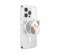 PopSockets Round Phone Grip Compatible with MagSafe, Adapter Ring Included, Phone Holder, Wireless Charging Compatible, Squishmallows - Ronnie