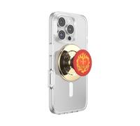 PopSockets Round Phone Grip Compatible with MagSafe, Adapter Ring Included, Phone Holder, Wireless Charging Compatible, Throne of Glass - Fireheart