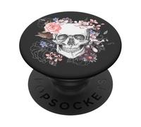PopSockets Skull & Goth Phone Grip & Stand - Death Petal PopSockets Adhesive PopGrip