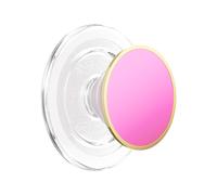 PopSockets Smartphone PopGrip Enamel Round Pattern Solid Fixing, Pink