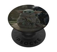 PopSockets Star Wars The Mandalorian the Child on Seeing Stone PopSockets PopGrip: Swappable Grip for Phones & Tablets