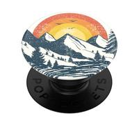 PopSockets Translucent Phone Grip with Expanding Kickstand, PopSockets for Phone, Translucent PopGrip, Into the Woods - Epic Altitudes