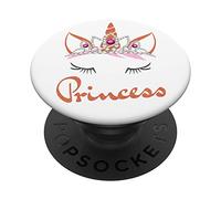 PopSockets Unicorn Princess Socket for Girls Birthday Tiara Diadem Gift PopSockets PopGrip: Swappable Grip for Phones & Tablets