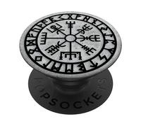 PopSockets Vegvisir Viking compass rune protection symbol Celts Nordic PopSockets Swappable PopGrip