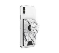 POPSOCKETS Wallet Dove White Marble Removable Mobile Wallet PopWallet+