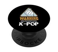 PopSockets Warning May Start Talking About K-Pop Korean Pop Fashion PopSockets Grip and Stand for Phones and Tablets