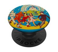PopSockets Wizard of OZ Book Art Tin Man Lion Scarecrow Dorothy & Toto PopSockets PopGrip: Swappable Grip for Phones & Tablets