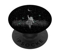 PopSockets Wonderland Smiling Starry Night - Alice In Wonderland PopSockets PopGrip: Swappable Grip for Phones & Tablets