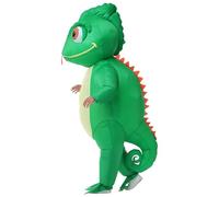 Poptrend Inflatable Chameleon Costume for Adults, Halloween Lizard Blow Up Costume Funny Party Cosplay Full Body Suit