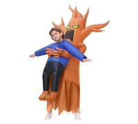 Poptrend Inflatable Costume Scary Ghost Tree Abduction Person Costume for Adult, Inflatable Ghost Tree Costumes Halloween Costumes Men Women Funny Fancy Dress Party (Kids)