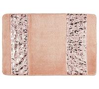 Popular Bath 885835 Sinatra Collection, Bath Rug, Blush