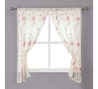 Popular Bath Dublin Rose, Window Curtain, Beige