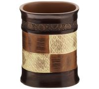 Popular Bath Resin Zambia Collection, Tumbler, Chocolate