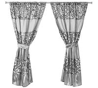 Popular Bath Silver Sinatra, Window Curtain