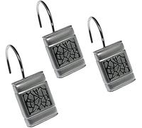 Popular Bath Sinatra Bath Shower Hooks Silver Modern Classic Bath Accessories Decorative Beautiful Hollywood Design Bathroom Accessories