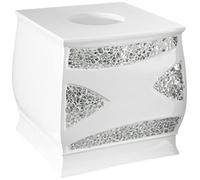 Popular Bath Sinatra Box, White, Tissue-Holders