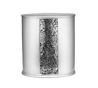 Popular Bath Sinatra Silver, Resin, WASTE BASKET