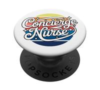 Popular Concierge Nurse Nursing Student Graduate PopSockets Adhesive PopGrip