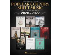 Popular Country Sheet Music Piano, Vocal and Guitar Book [Softcov