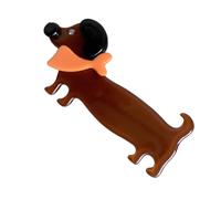 Popular Dachshund Dog Hairpin For Kids Duckbill Clip Barrettes Side Pin Lovely Cartoon Hair Clip Hair Styling Accessory