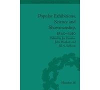 Popular Exhibitions, Science and Showmanship, 1840-1910: 87 (Science and Culture in the Nineteenth Century)