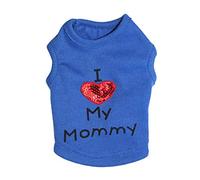 Popular Fashion Pet winter Warm Bianxei Cute pet Transformed Into Pet Clothes Medium Size Dog Clothes Girl (Blue, L)