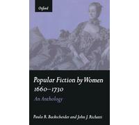 Popular Fiction By Women 1660-1730: An Anthology