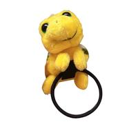 Popular Furry Plush Tortoise Hair Rope/Hairband For Adult Girl Cartoon Brooch Pin Lovely Hair Tie Tortoise Ponytail Holder
