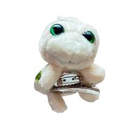 Popular Furry Plush Tortoise Hair Rope/Hairband For Adult Girl Cartoon Brooch Pin Lovely Hair Tie Tortoise Ponytail Holder