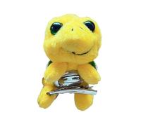Popular Furry Plush Tortoise Hair Rope/Hairband For Adult Girl Cartoon Brooch Pin Lovely Hair Tie Tortoise Ponytail Holder