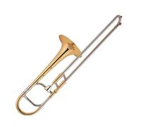 Popular Grade Brass Gold Lacquer Eb Tone Junior Alto Trombone Brass Instruments With Case Trombone for Beginner