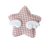 Popular Hair Barrettes Star Wing Design Gentle on Side Clip 2000s Anime for School Party Hairstyling Essential Fabric Star Wing