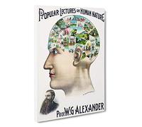 Popular Lectures on Human Nature Canvas Print | Gallery Wrapped 30mm Frame Wall Art | 30x20 inches | Ready to Hang | Modern Picture | Living Room Bedroom Lounge Office