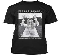 Popular Lingua Ignota Where Does Your Light Not Shine Musician T Shirt Black M