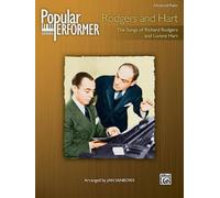 Popular Performer Rodgers and Hart: The Songs of Richard Rodgers and Lorenz Hart: Advanced Piano