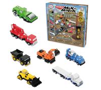 Popular Playthings Micro Mix or Match Construction Vehicles