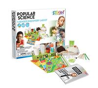 POPULAR SCIENCE 5 Senses Discovery Lab Science Kit | STEM Science Toys and Gifts for Educational and Fun Experiments | Designed for Children Aged 5 to 12 Years Old and Suitable for All The Family