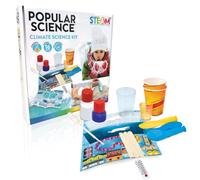 POPULAR SCIENCE Climate Change Science Kit for Kids | STEM Toys and Gifts for Educational and Fun Experiments | Home Learning Lab Set for Children Ages 5-12 | Fun for Child and Parent Play and Bond