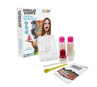 POPULAR SCIENCE Crystal Science Kit | STEM Science Toys and Gifts for Educational and Fun Experiments | Designed for Children Aged 5 to 12 Years Old and Suitable for All The Family