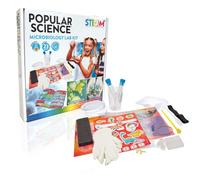 POPULAR SCIENCE Microbiology Lab Science Kit | STEM Toys and Gifts for Educational and Fun Experiments | Home Learning Fab Set for Children Ages 5-12