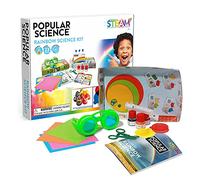 POPULAR SCIENCE Rainbow Science Kit | STEM Science Toys and Gifts for Educational and Fun Experiments | Designed for Children Aged 5 to 12 Years Old and Suitable for All The Family