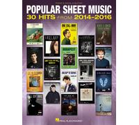 Popular Sheet Music Piano, Vocal and Guitar Book [Softcover] Hal