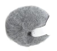 Popular Soft Mohair Pashm Angora Wool Yarn, Soft Mohair Knitting Knit Angora Long Wool Yarn Hot (09 Rose Pink)