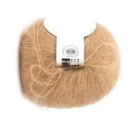 Popular Soft Mohair Pashm Angora Wool Yarn, Soft Mohair Knitting Knit Angora Long Wool Yarn Hot (18 Khaki)
